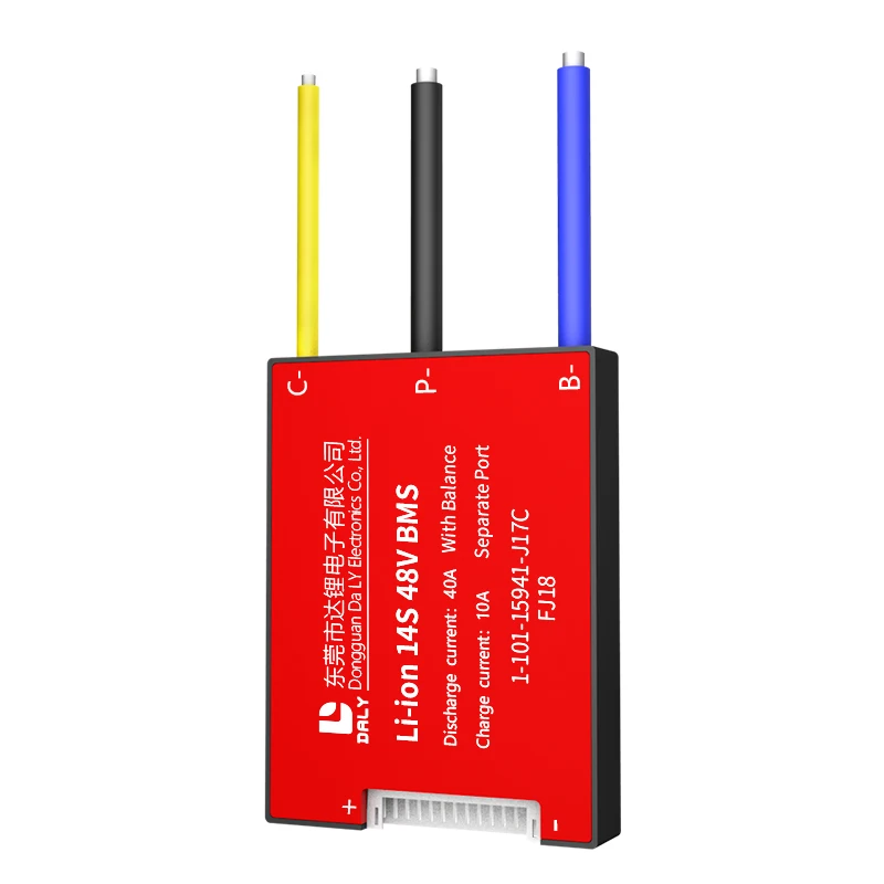 Дейли BMS 18650 литиевая батарея li ion 48v bms 14s 15A 20A 60A 80A 100A 120A 150A отделиться от порта с