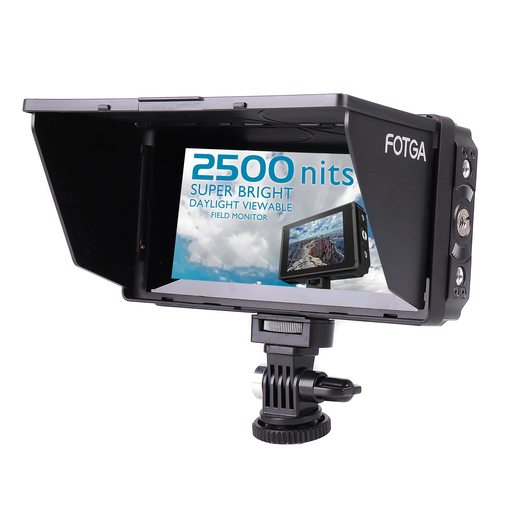 Монитор Fotga E50 для цифровой зеркальной камеры 5-дюймовый Ультраяркий сенсорный