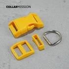 Красивый (пластиковая пряжка + Тройная крышка + квадратный держатель + D-кольцо) DIY собачий ошейник aurantia 25 мм тесьма швейный аксессуар Премиум качество