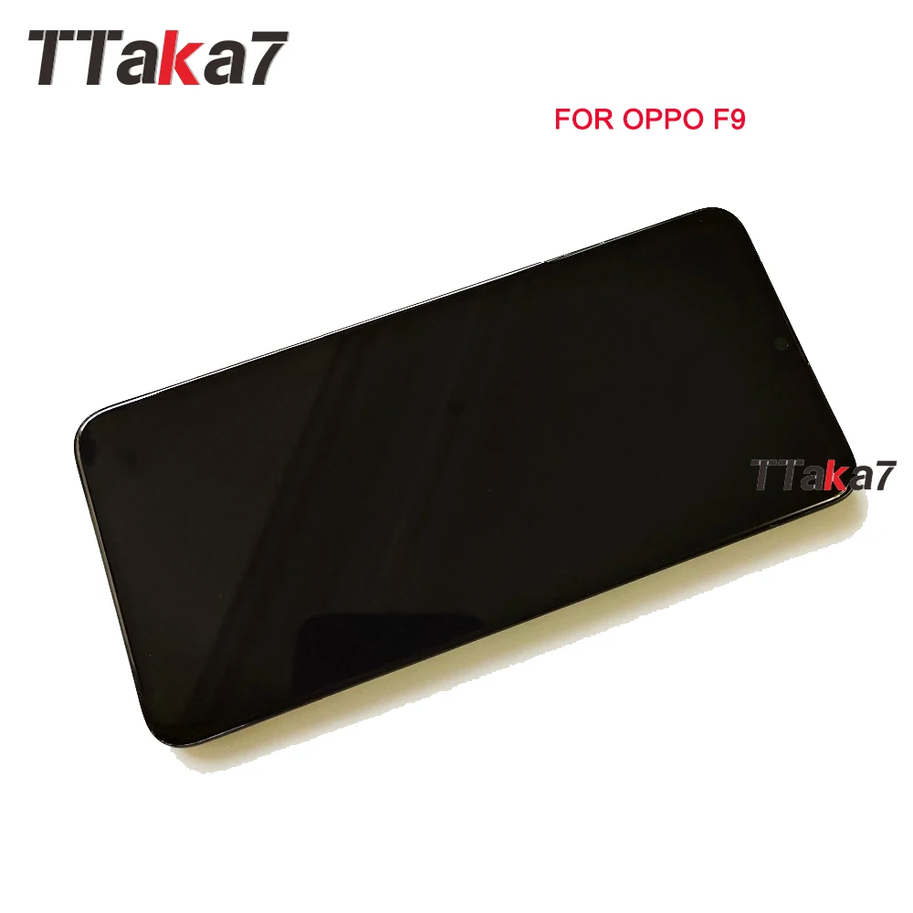 Для OPPO F9 Новый Полный ЖК дисплей кодирующий преобразователь сенсорного экрана в