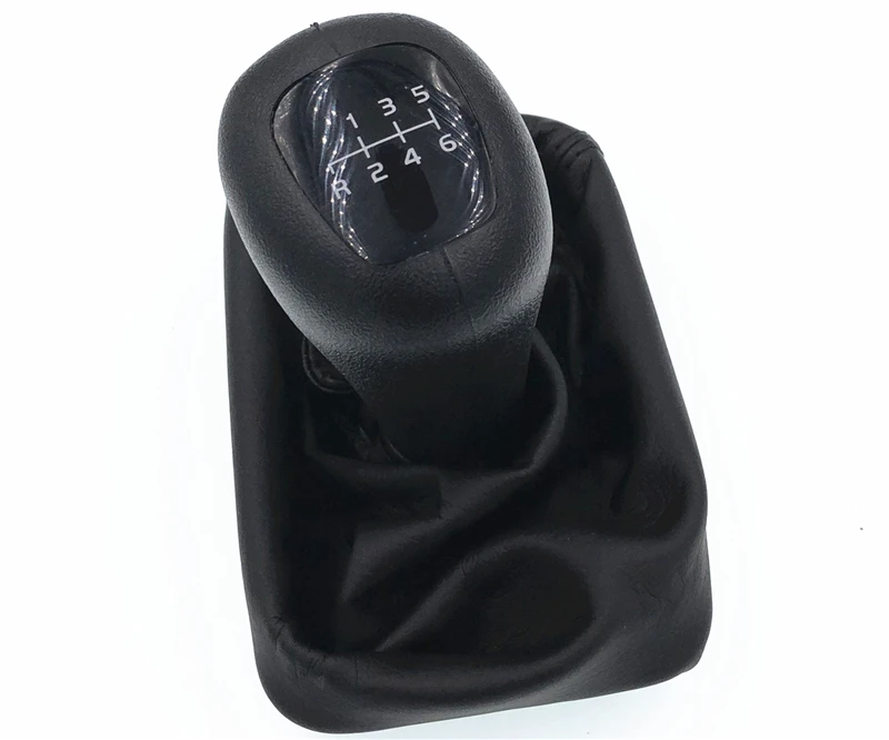 Черная 6 скоростная крышка рычага переключения передач ботинка для Mercedes Benz W202 C W208