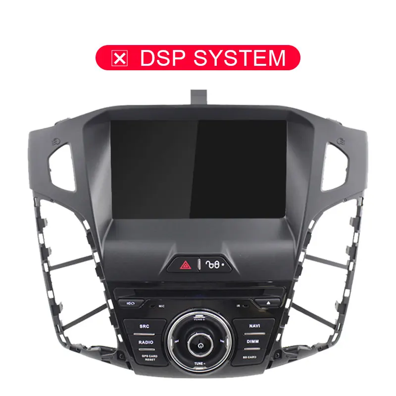 NO DSP JDASTON Android 9,0 Автомобильный DVD плеер для Ford Focus 2011 2012 2013 WI-FI мультимедиа gps стерео 1Din автомобильное радио аудио авто видео - Цвет: NO DSP