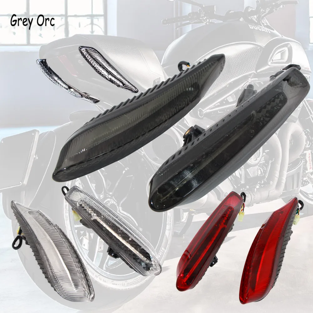 Сигналы поворота тормоза Panigale со встроенным светодиодным задним фонарем для