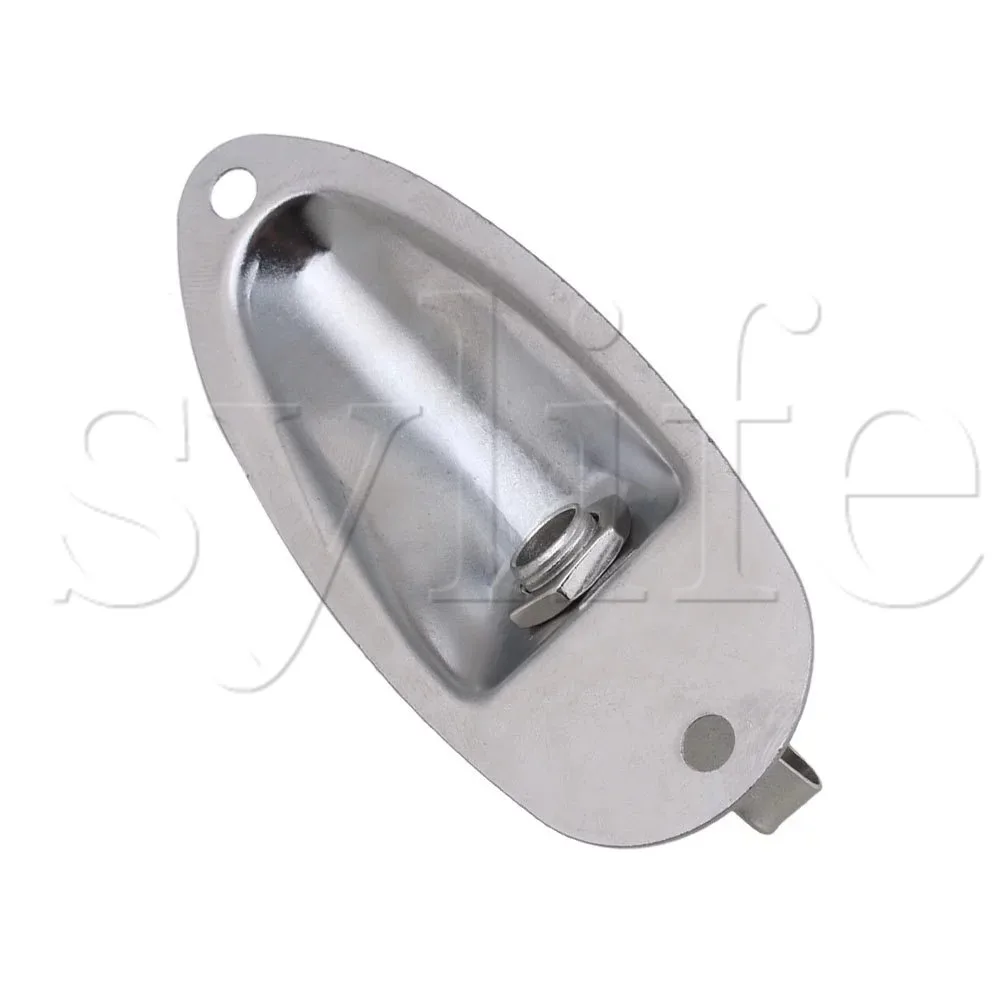 chrome boat ausgang jack platte buchse für e gitarre free global shipping
