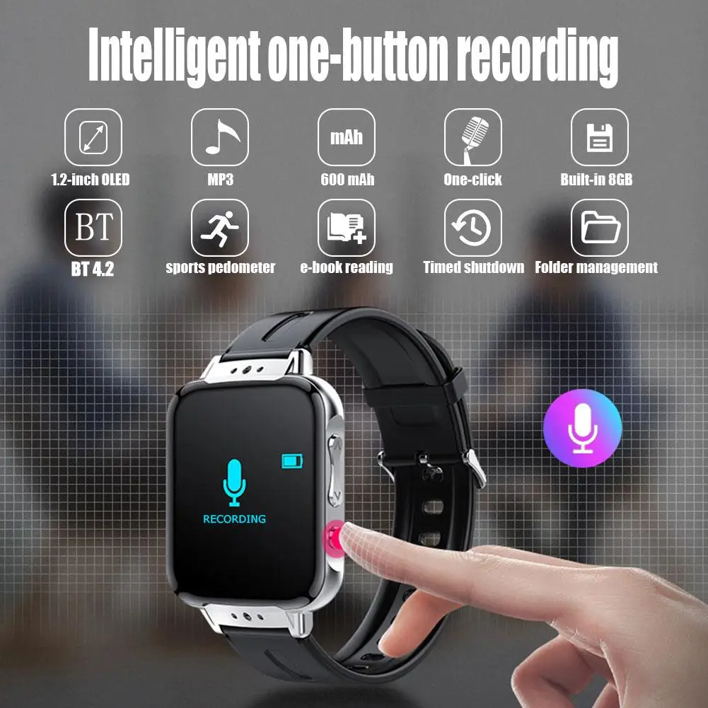 S11 Watch Bluetooth Running MP3 Sports Pedometer Lossless Music Player E-Book Mini Student Walkman | Электроника