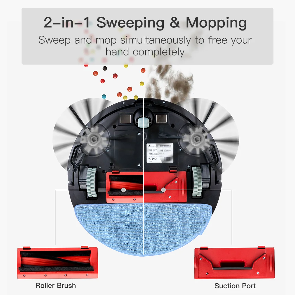 Хорошее качество Умный домашний противоударный индукционный пылесос для пола