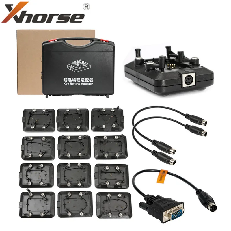 

Original Xhorse VVDI KEY TOOL Renew Adapters Full Set 12PCS