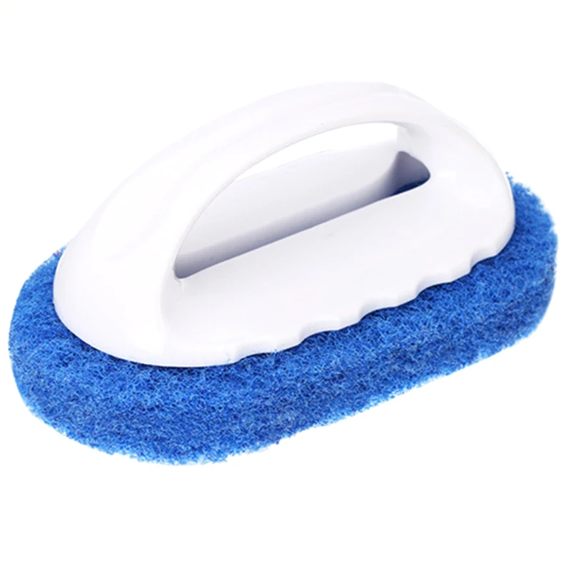 

Strong Decontamination Sponge Brush with Handle Cleaning Sponge for Bathroom Kitchen Accessories BDF99