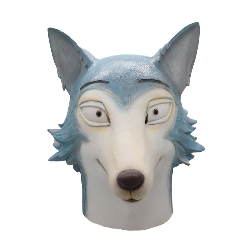 Аниме BEASTARS Legosi Haru Весенняя Маскарадная маска голова Волка кролик латексный
