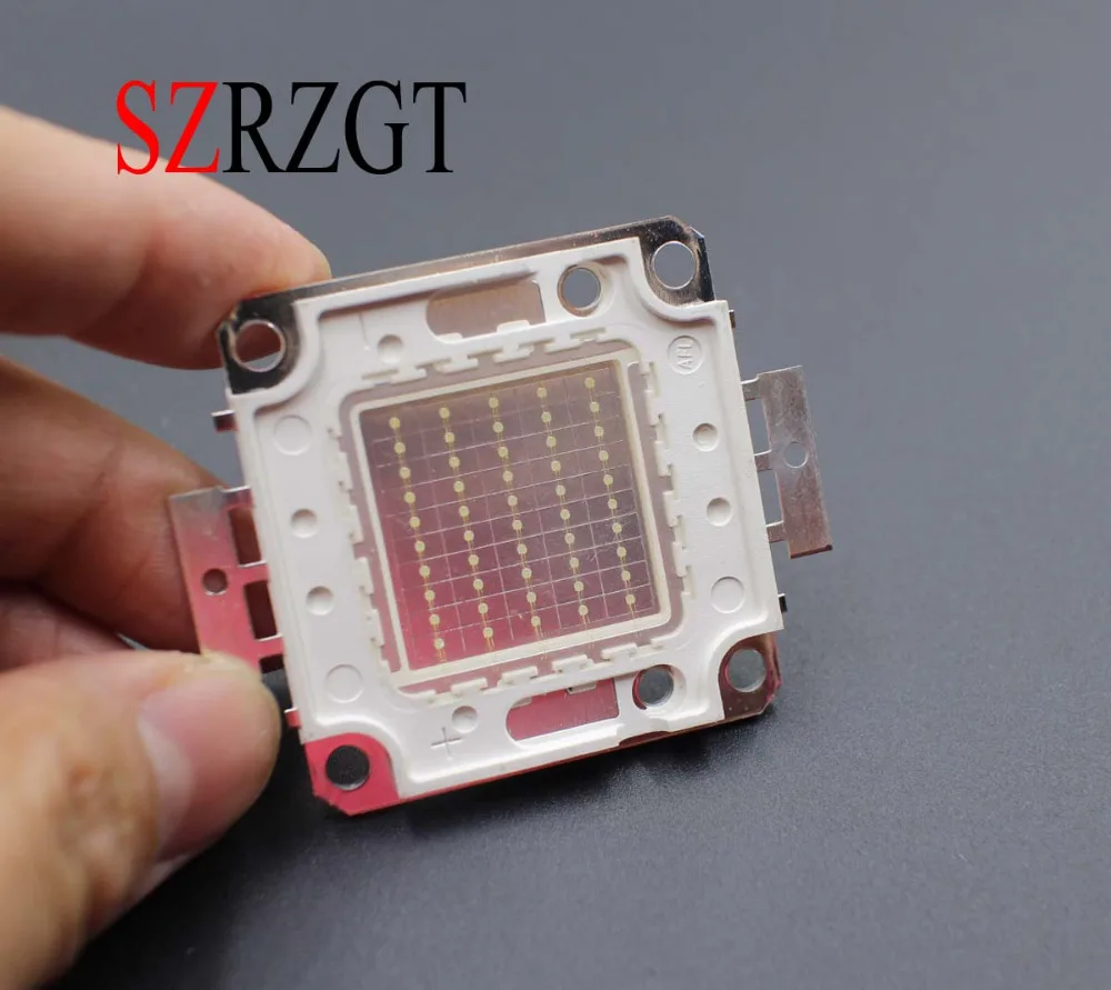 Высокая Мощность светодиодный чип синий 460nm 10W 20W 30W 50W 100W набор сделай сам для