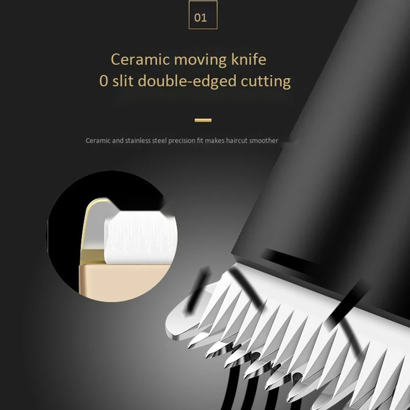 Электрические беспроводные машинки для стрижки волос регулируемые направляющие