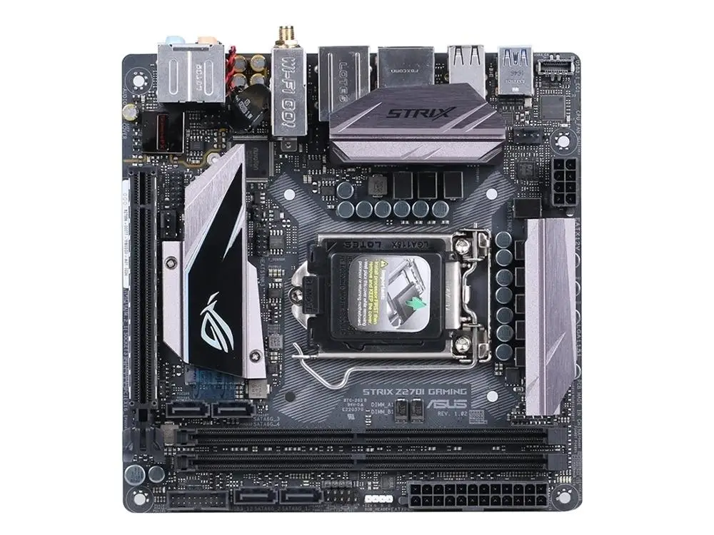 Оригинальная материнская плата для ASUS ROG STRIX Z270I Gaming LGA 1151 DDR4 32 Гб USB3.1 I3 I5 I7 CPU M.2