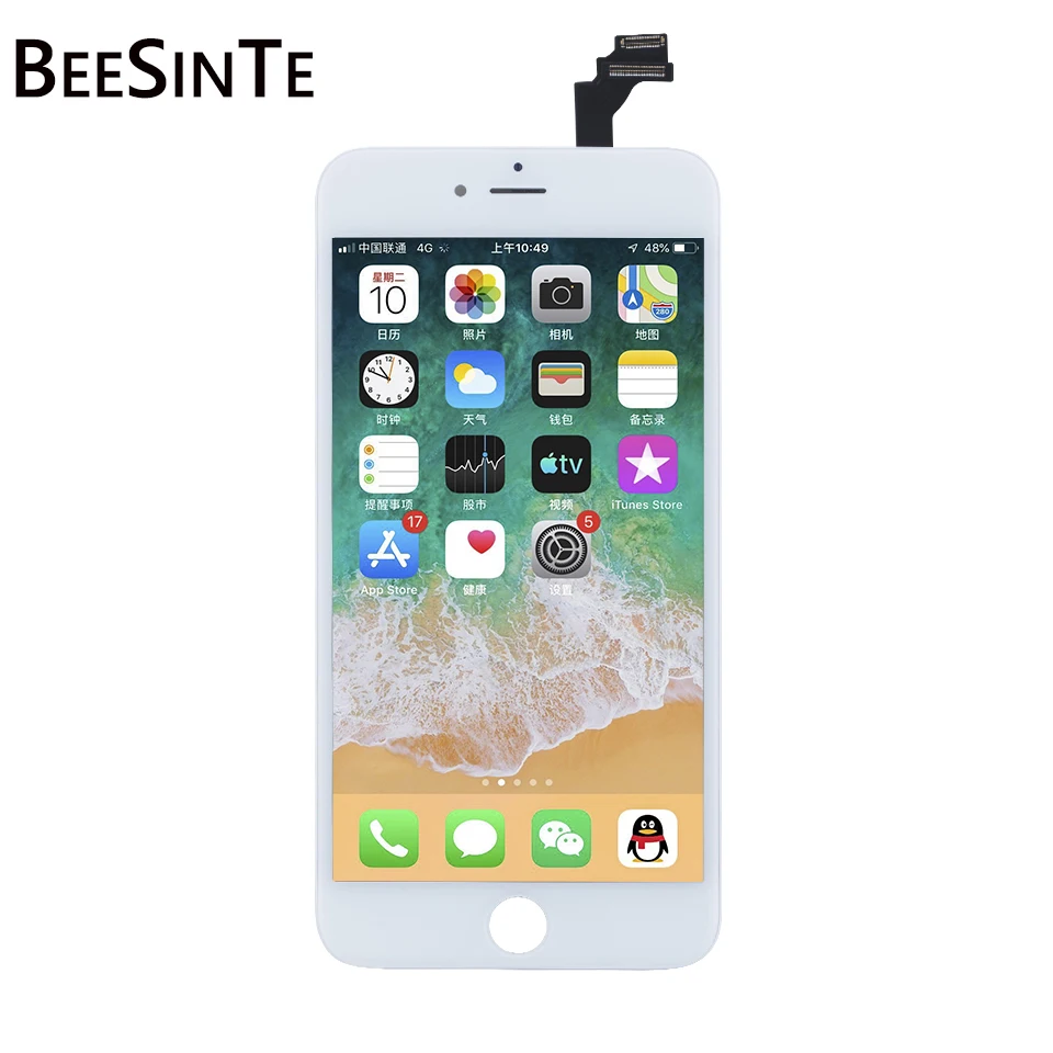Цифровой преобразователь сенсорного экрана для iPhone 6s 6 7 8 Plus X XS MAX|Экраны