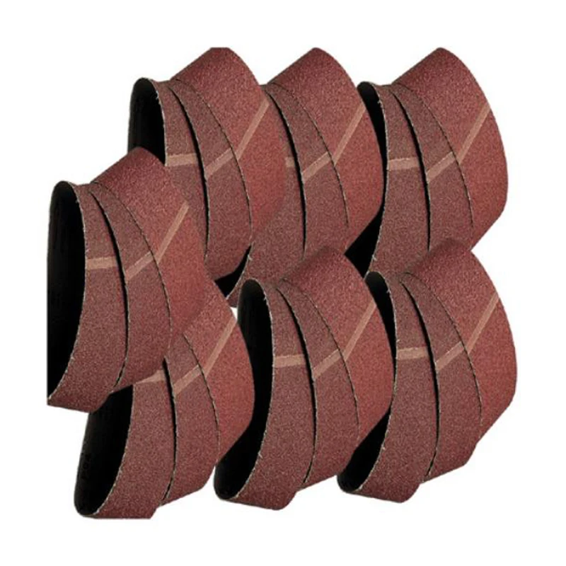 

5Pcs 75x457mm 3"x18" Sanding Belts Grits 40 60 80 120 180 Sander Power Tool