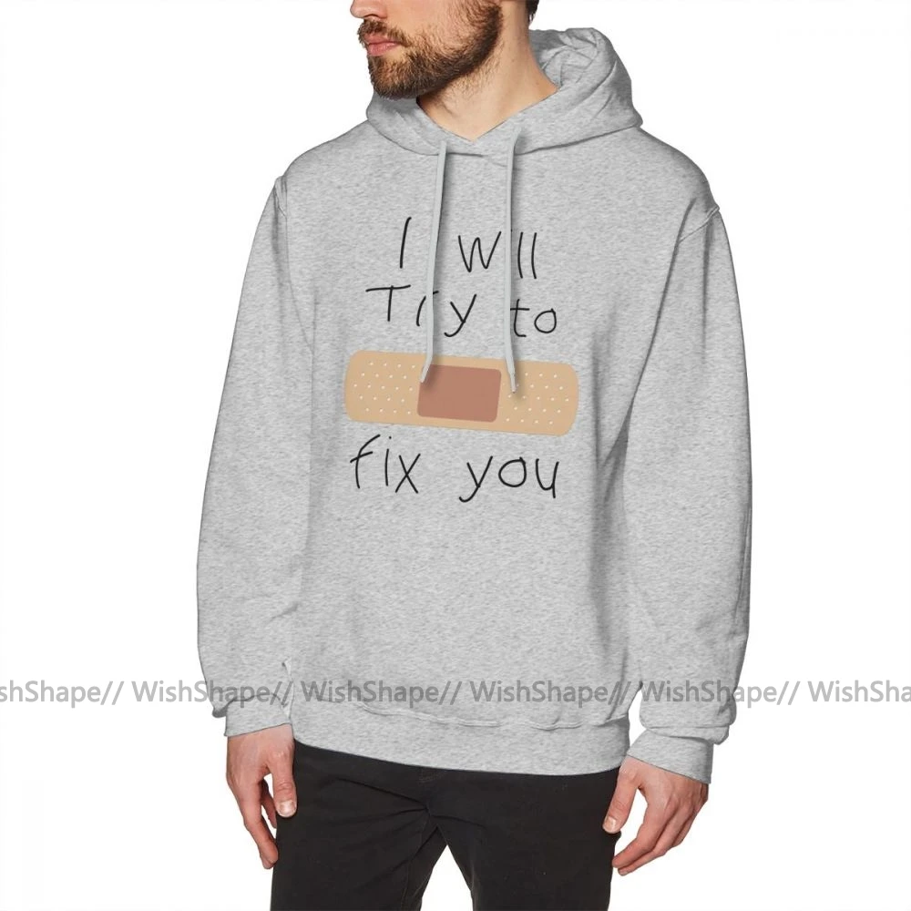Толстовка Coldplay I Will Trip To Fix You, худи фиолетового цвета, длинный пуловер, худи для мужчин, крутые, свободные, большие, хлопковые, зимние толстовки