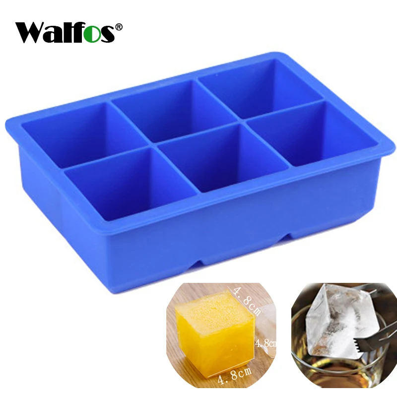 Сверхбольшой гибкий силиконовый поддон для кубиков льда|ice maker|silicone ice cube traycube tray |