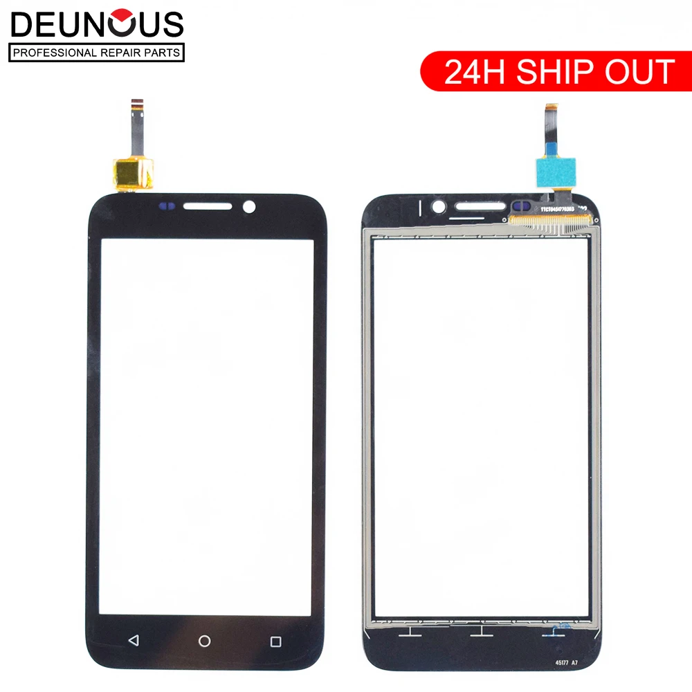 

Y541 сенсорная панель для Huawei Y541 Y5 Y541-U02 сенсорный экран дигитайзер сенсор Переднее стекло сенсорный экран 4,5 дюйма