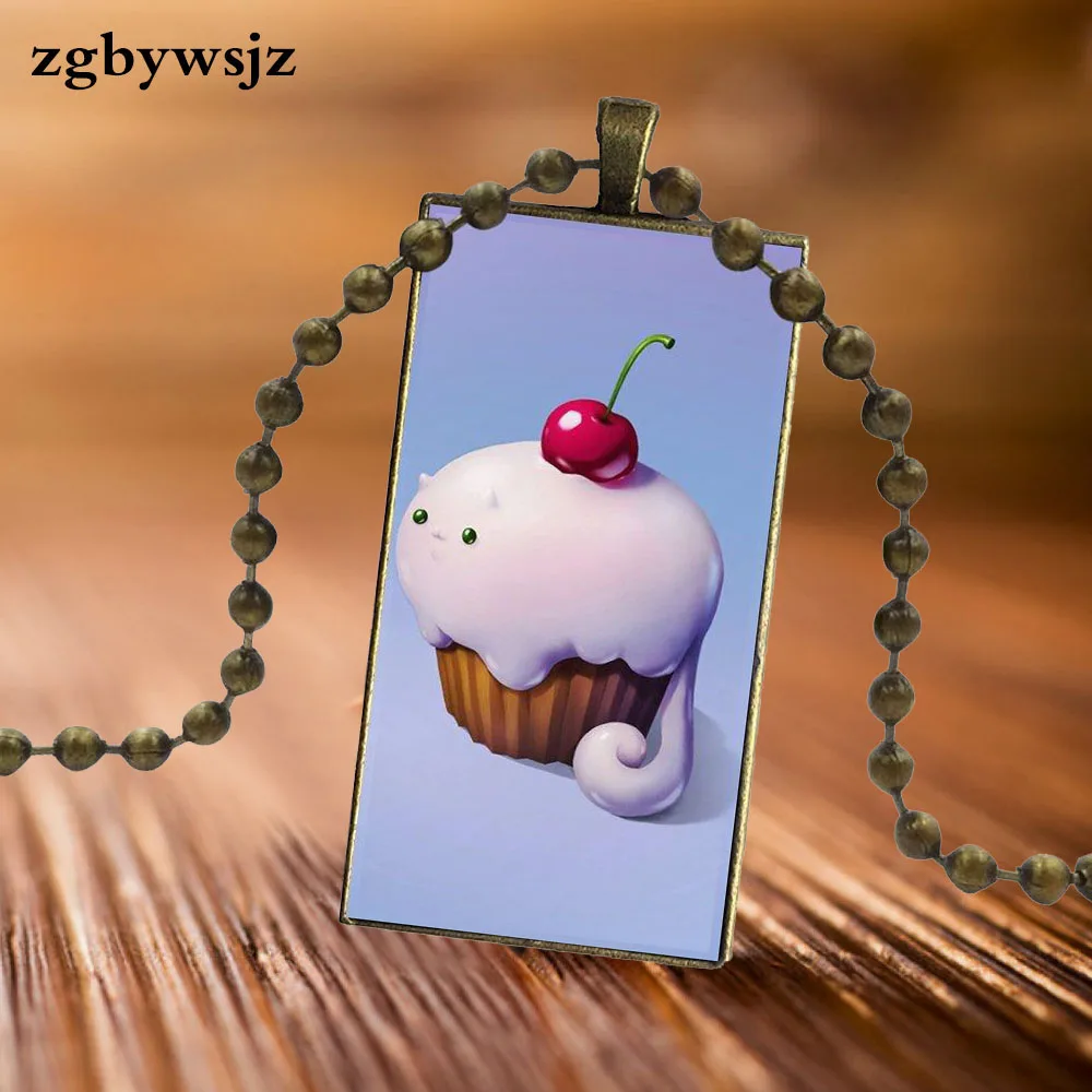 Стекло колье с кабошоном кулон прямоугольник ювелирные изделия-ожерелья para novios