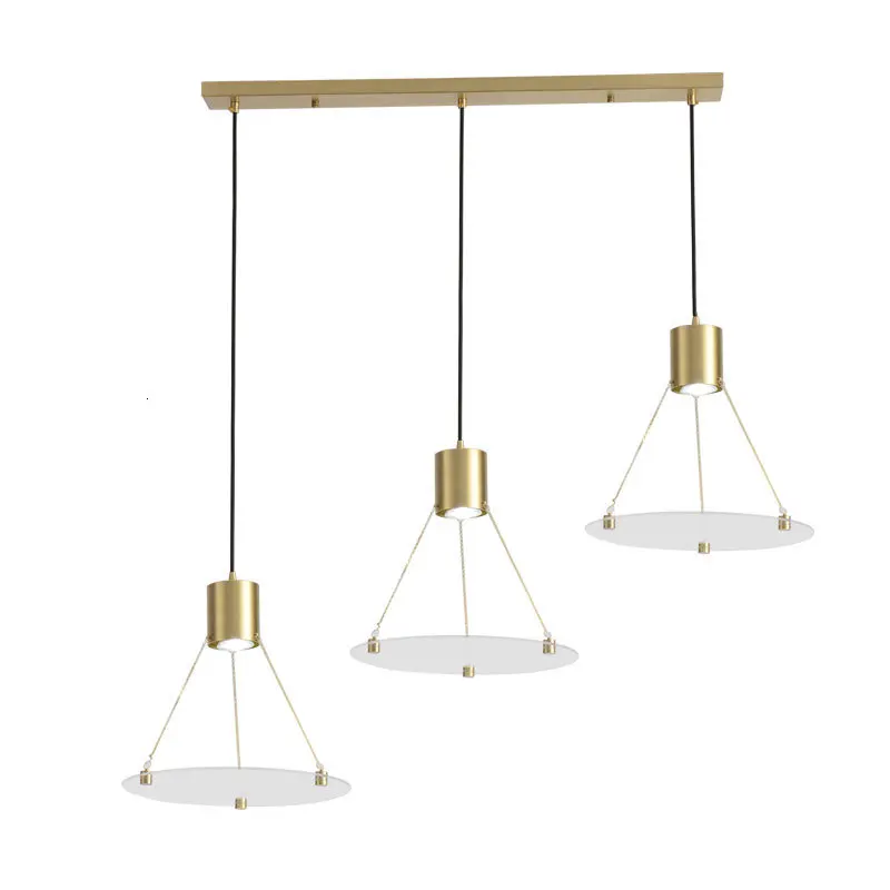 Европа ресторан люстра современная лаконичная вилла модель между