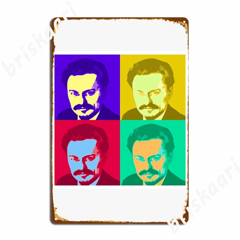 

Leon Trotsky поп-арт металлические знаки для клуба дома бара пещера классический Настенный декор оловянные знаки плакаты