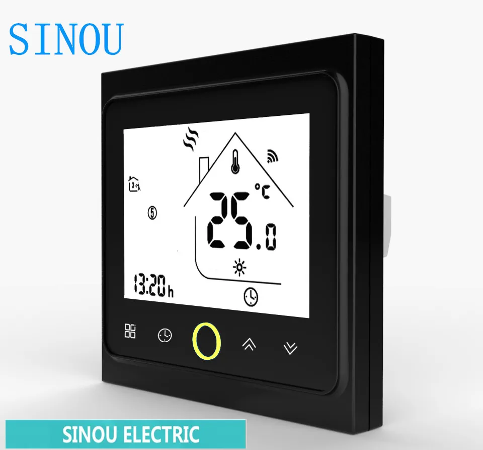 Терморегулятор для воды/электрического напольного отопления/газового котла Tuya