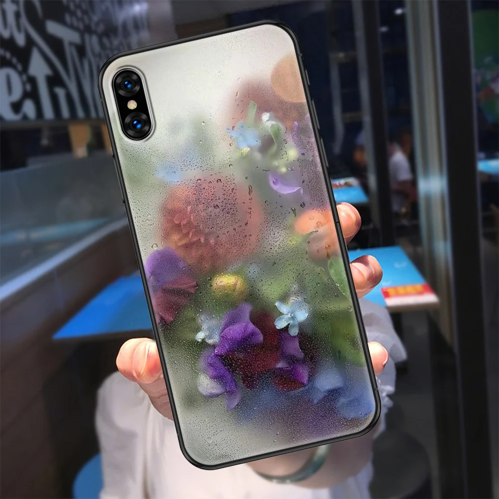 Романтичный чехол для телефона с цветочным рисунком корпус iphone 5 Женский 2 6 6s 7 8 12