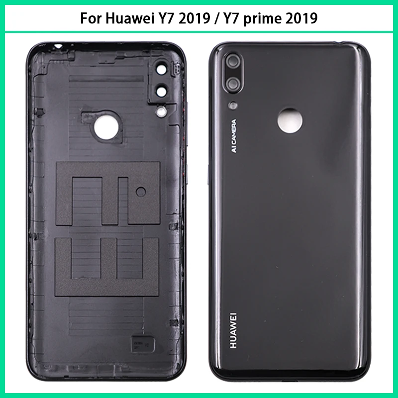 Новинка 6 26 &quotдля Huawei Y 7 Y7 prime 2019 Пластиковая Задняя крышка для батареи Корпус