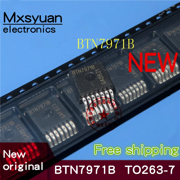 

5PCS/lot BTN7971B BTS7960B BTN7970B BTN7960B BTS7970B IC MOTOR DRIVER PAR TO263-7