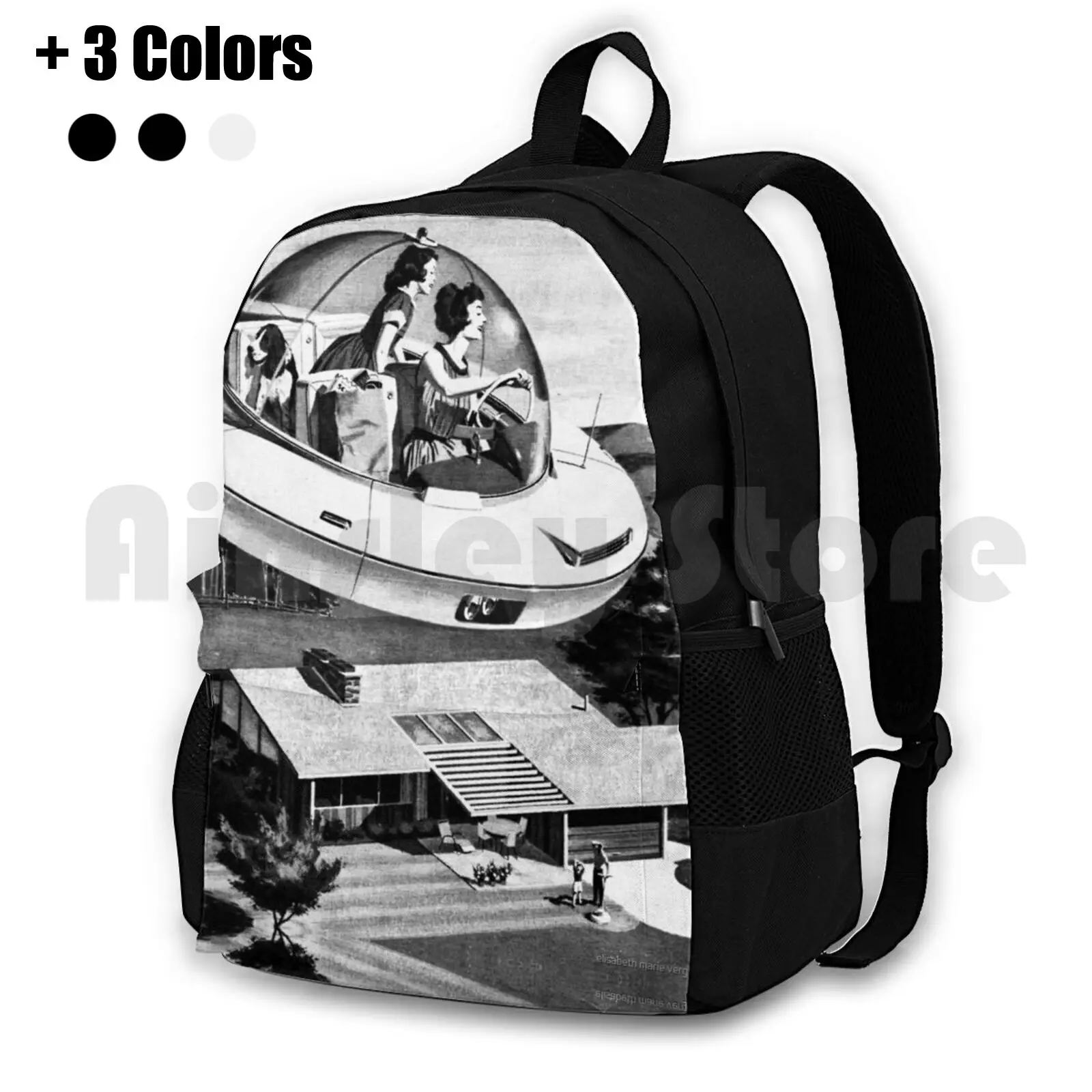 

Рюкзак для пешего туризма и альпинизма, в стиле ретро