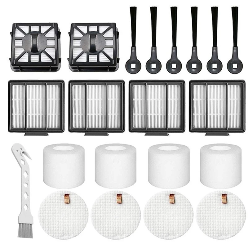 

Suitable for Shark Sweeping Robot RV1001AE RV101 Side Brush Filter Main Brush Filter Cotton Vacuum Cleaner Accessories