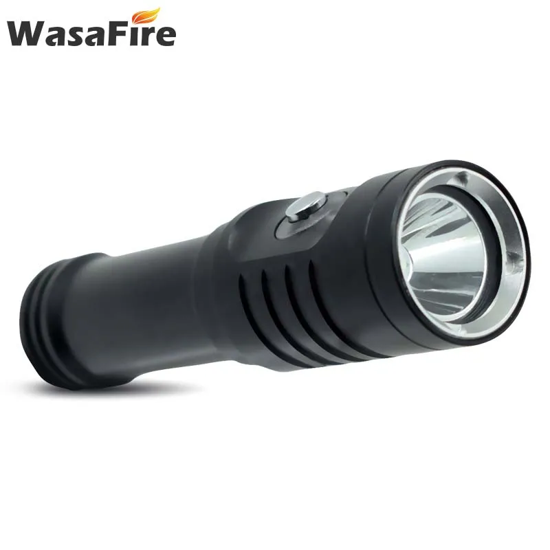 

WasaFire XM-L2 LED Diving Flashlight 2000 Lumens Scuba Dive Torch Waterproof Underwater 100m 18650 Flashlights Powerful Lanterna