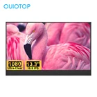 13,3 дюймовый ультратонкий портативный монитор HDR HDMI Type-C 1080P Full HD для ноутбука Mac PC PS4 PS5 переключатель IPS игровой монитор