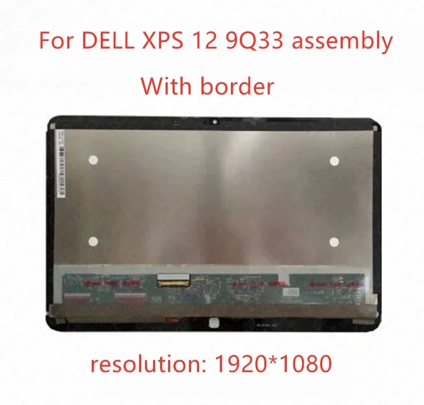 Сенсорный ЖК-экран 12,5 дюйма LP125WF1 SP A2 A3 A1 SP E3, замена для Dell XPS 12 9Q3 3 светодиодный ная сборка 1920*1080 FHD, полностью протестирован
