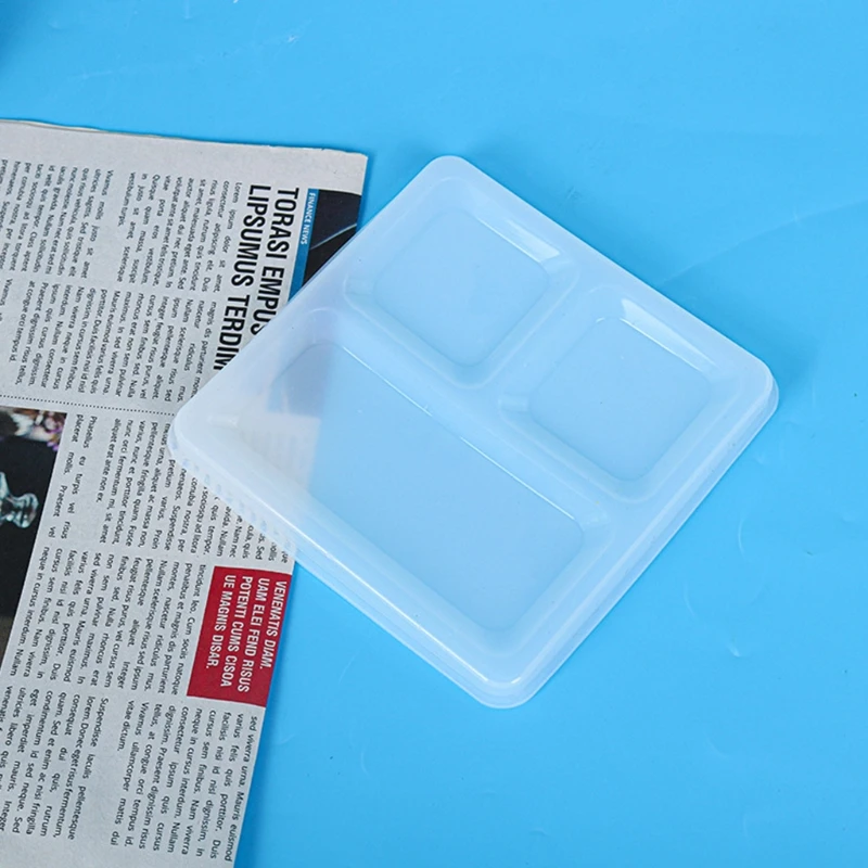 

Jewelry Storage Tray Resin Mold Serving Board Fruit Snack Plate Silicone Mould