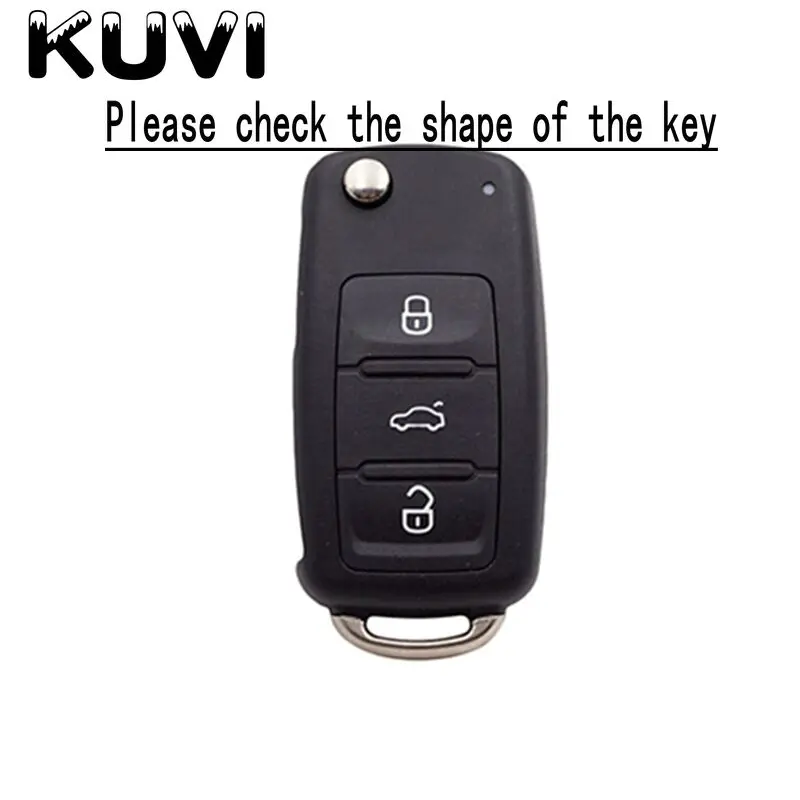Замшевый чехол для автомобильных ключей Volkswagen VW Passat Golf Jetta Bora Polo Sagitar Tiguan защитный