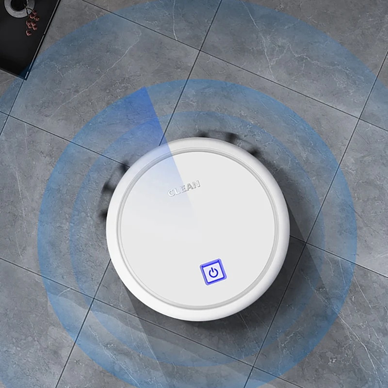 

USB Charging ligent Lazy Robot Wireless Vacuum Cleaner ing Vaccum Cleaner Robots Carpet Household Cleaning White