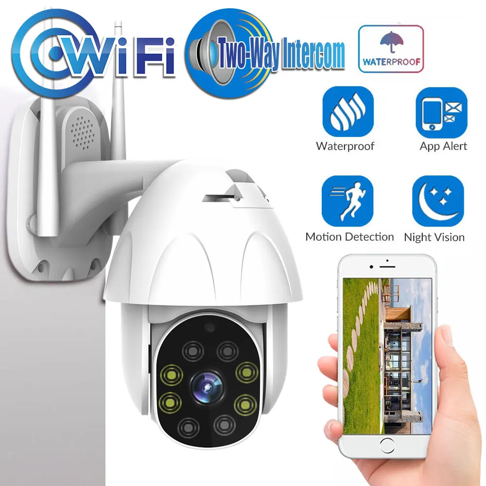 5MP 3MP 1080P беспроводная безопасность IP PTZ камера Скорость купольные камеры для видеонаблюдения Открытый ONVIF двухстороннее аудио P2P камера wifi Camhi