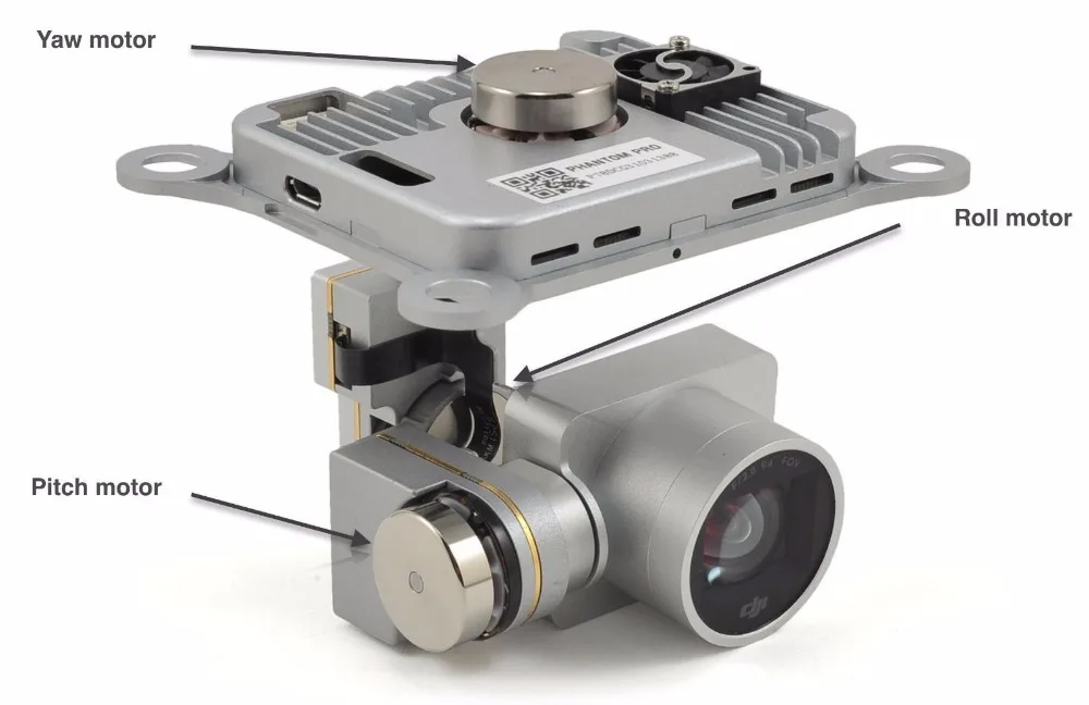 Мотор двигателя Yaw для DJI Phantom 3 Профессиональный стандартный стабилизатор Adv Pro 3A P