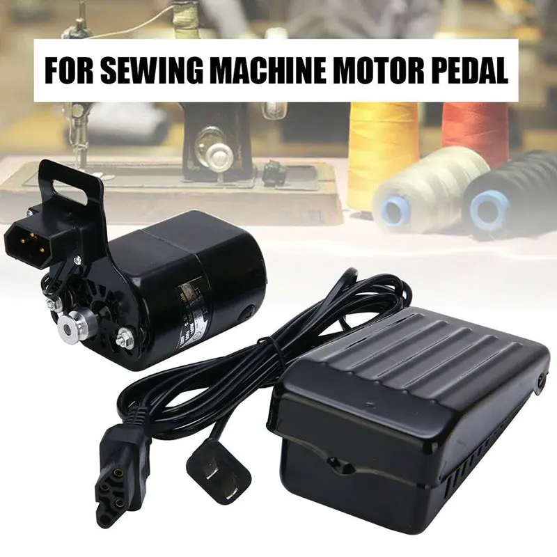 

180W Small Motor And Foot Pedal for Sewing Machine 220V Durable Powerful Sewing Tools Accessory 220V TB Sale