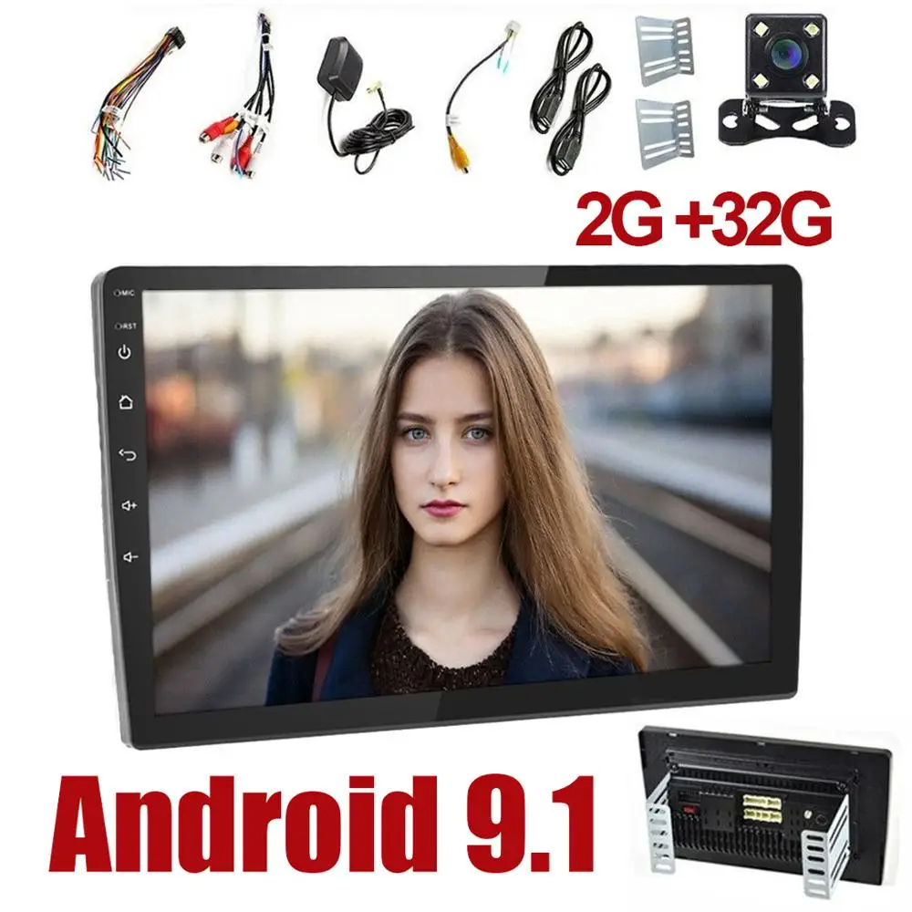 

9" Android Car radio 2 Din Multimedia Player GPS Navigation Auto Stereo WIFI Bluetooth Video Player 2G RAM 32G ROM