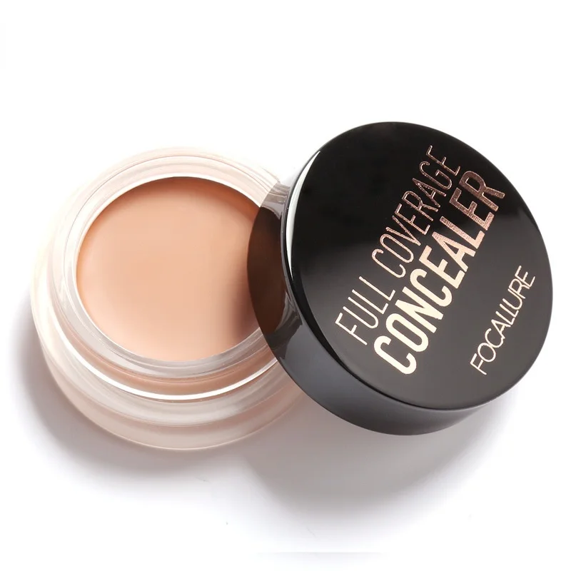 Full Coverage Concealer Lightweight Waterproof Oil-control Cream Smoothing Highest Moisturizing Texture | Красота и здоровье