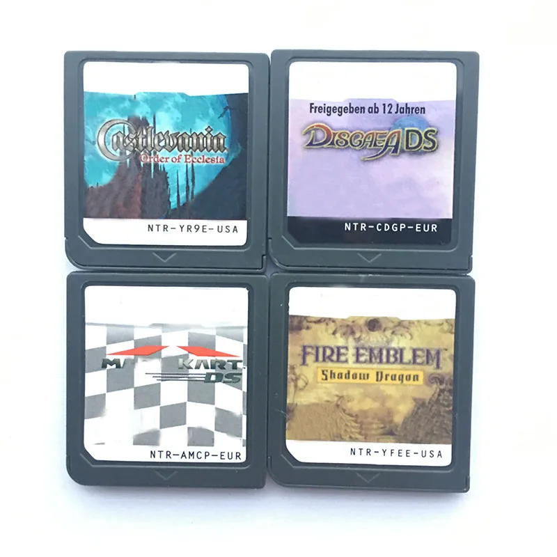 Высококачественная и изысканная видеоигра заказ Ecclesia /disgaea/M Kart/Fire Emblem Card US/PAL