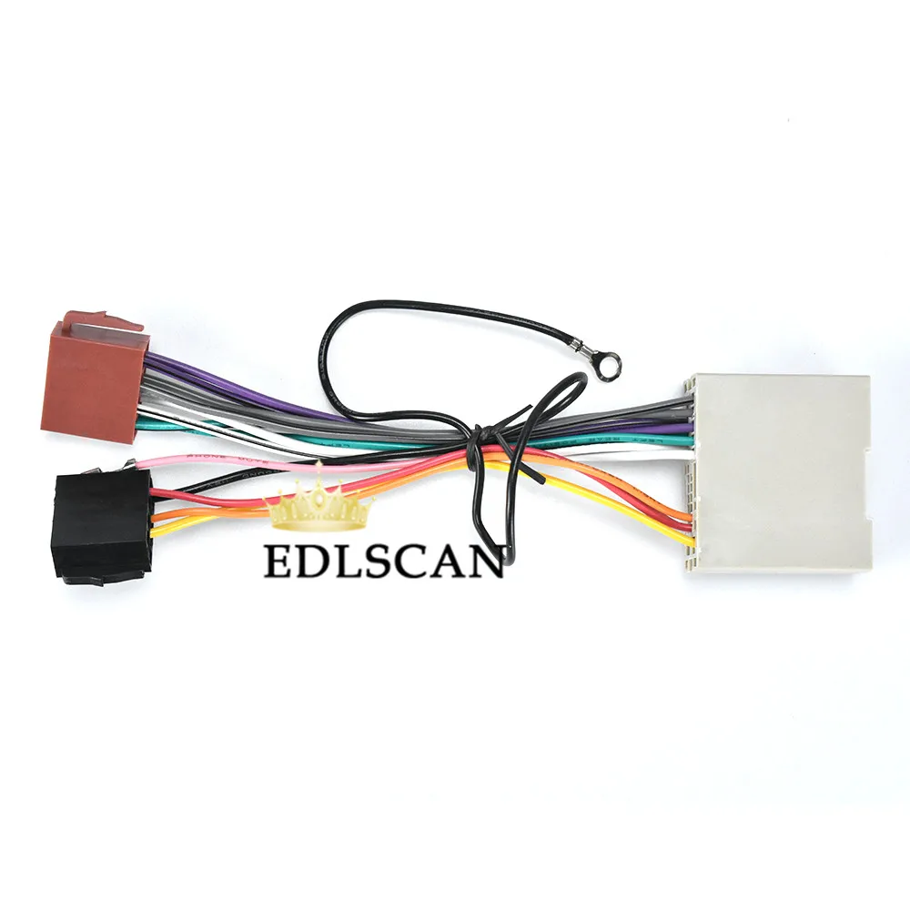 EDLSCAN ISO радиоадаптер кабель 12-037 для Nexia autostereo жгут проводов | Автомобили и