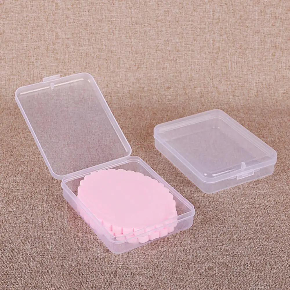 Plastic Transparent Square Fake Eyelash Storage Box Tweezer Jewelry Display Case hpt sale | Красота и здоровье