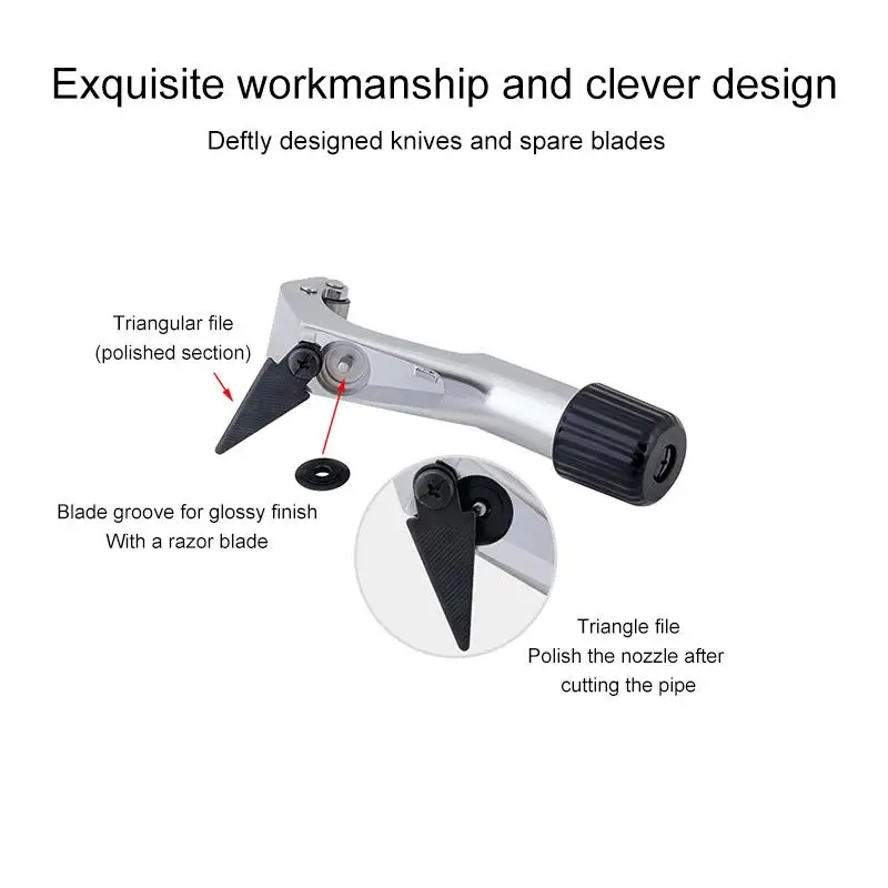 Tube Cutter Premium New for MTB Bike Head Pipe Handlebar Seatpost Stem Cutting Tool With Spare Blade Quality |