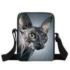Милая маленькая Наплечная Сумка-кошка Sphynx, Женская сумочка, дамская сумка-тоут, повседневные сумки через плечо для девушек, сумка-мессенджер с клапаном, сумка для книг в подарок