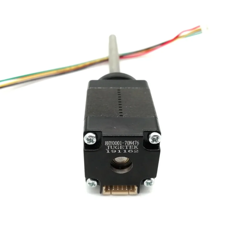 Линейный шаговый двигатель Nema8 ходовой винт длиной 70 мм Tr4 76x0 635