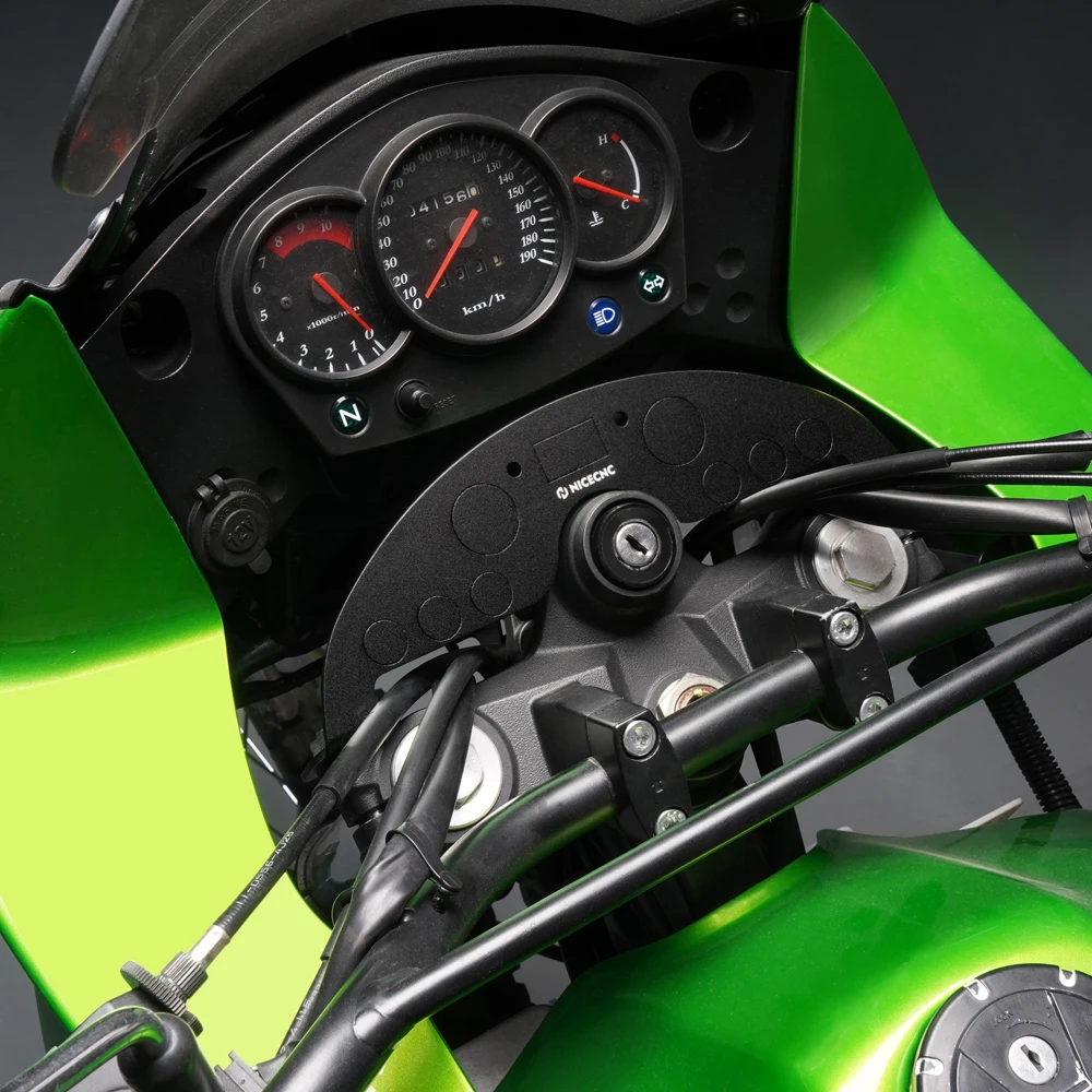 CNC алюминиевые аксессуары для мотоциклов, нижняя панель приборной панели для Kawasaki KLR 650 KLR650 2008-2018 2009 2010 2011 2012 2013 2014 16