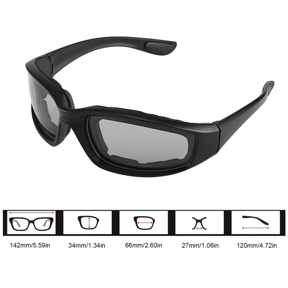 Motorcycle Bike Protective Glasses Windproof Dustproof Eye Cycling Goggles Eyeglasses Outdoor Sports Eyewear New | Спорт и