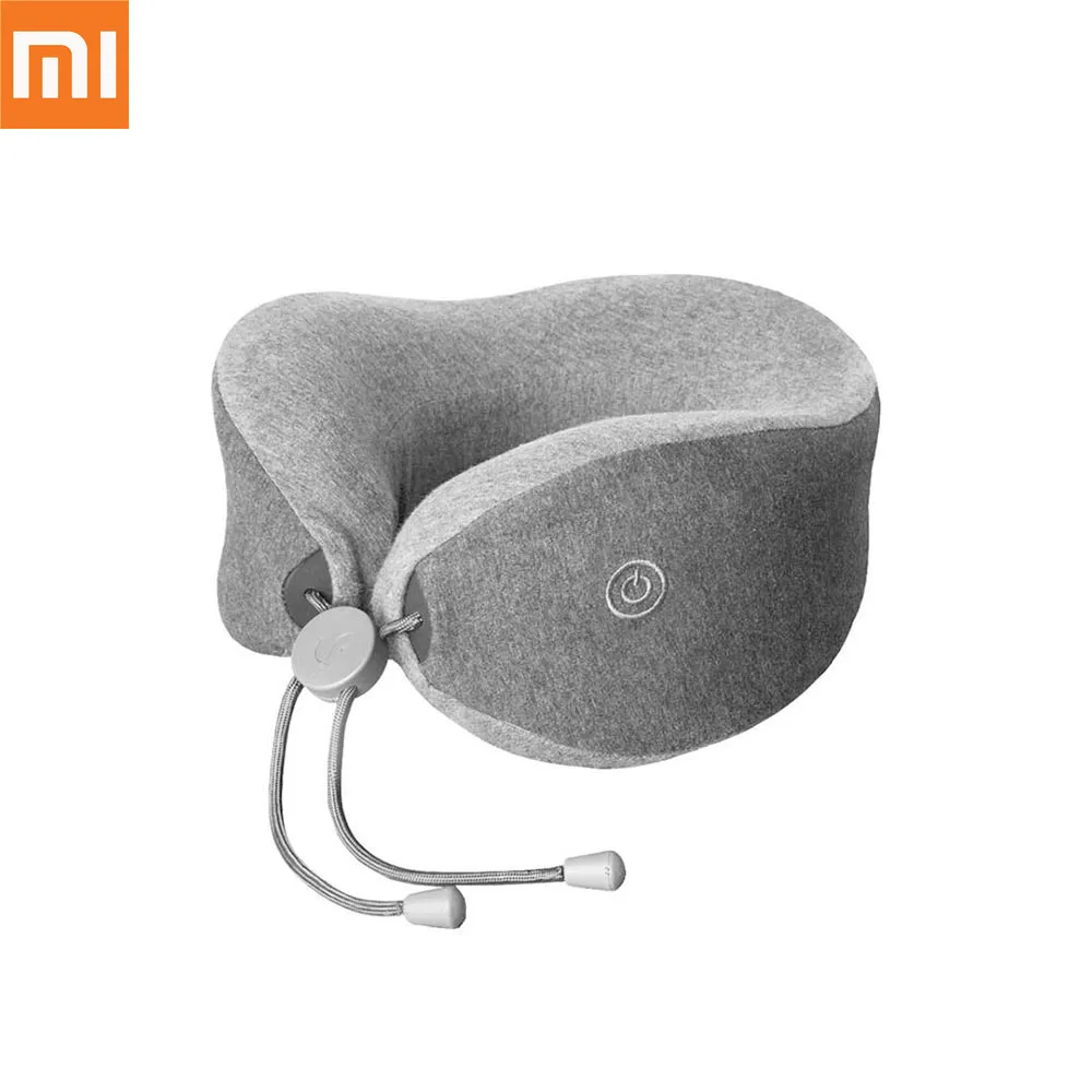 

Массажная U-образная подушка Xiaomi Mijia LF для шеи, расслабляющий массажер для мышц, снятие давления, помогает уснуть, для работы, дома, автомобил...
